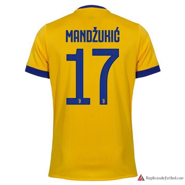 Camiseta Juventus Segunda equipación Mandzukic 2017-2018